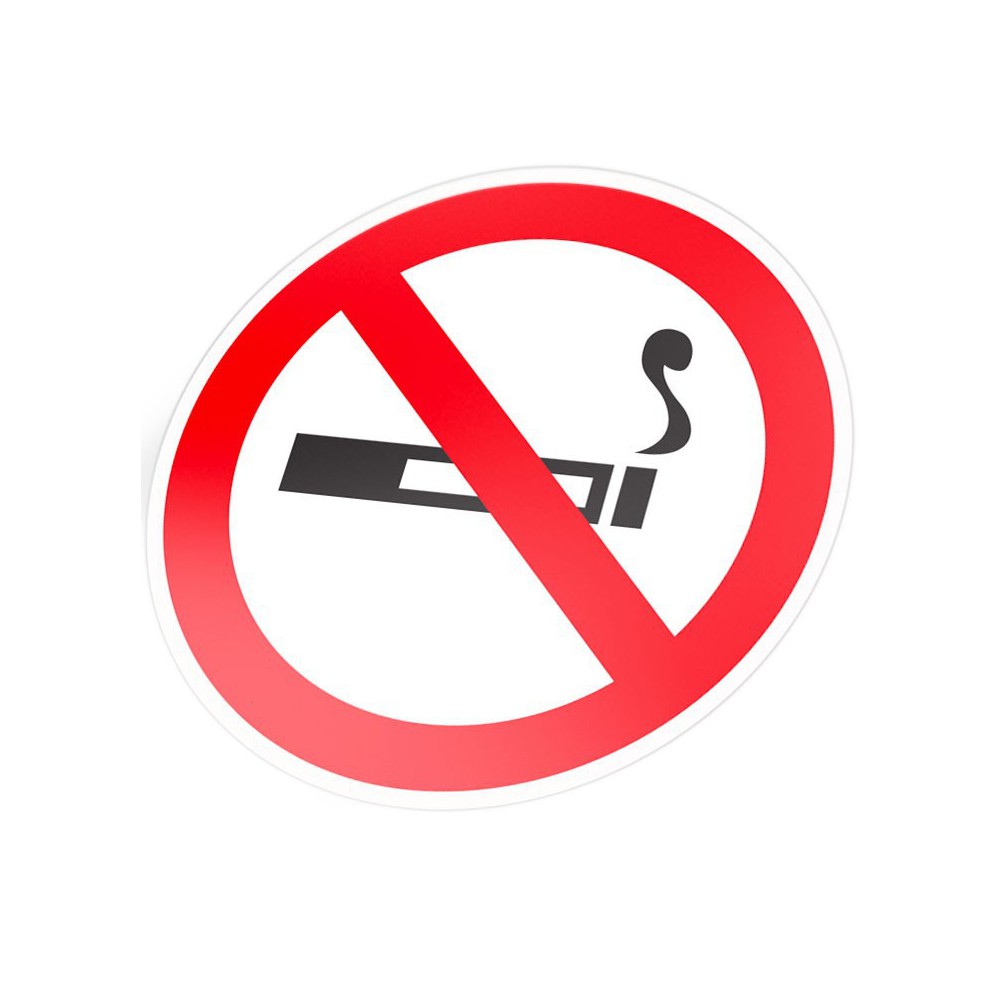 Symbol für Rauchverbotsaufkleber – 1