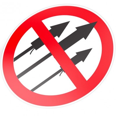 Verboden voor vuurwerk - 1 Verboden voor vuurwerk - 1