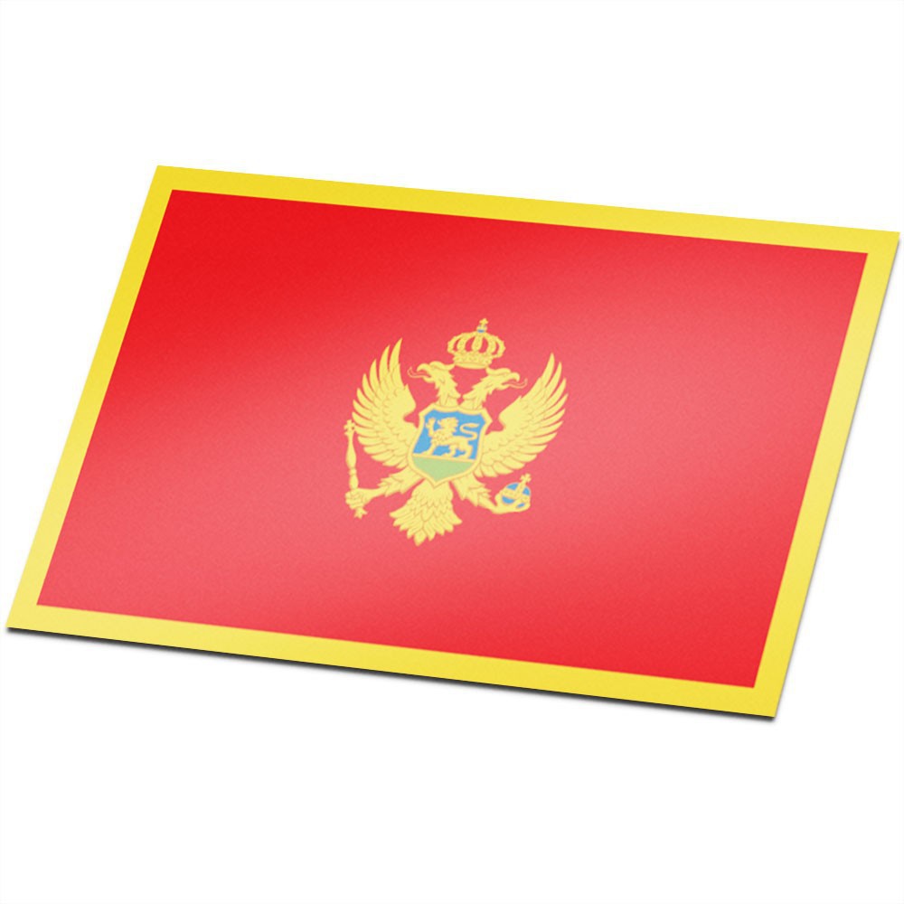 Flagge Montenegro - 1