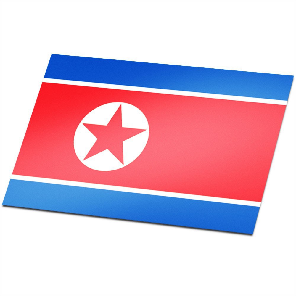 Vlag Noord Korea - 1