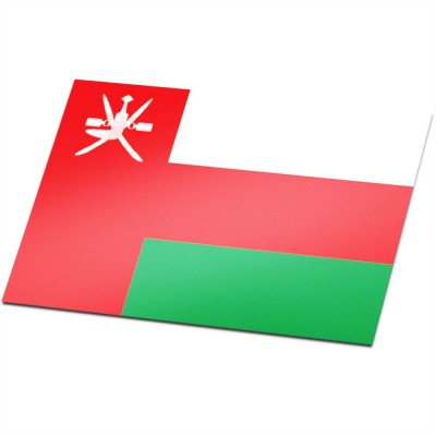 Vlag Oman - 1 Vlag Oman - 1