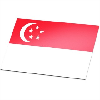 Vlag Singapore - 1