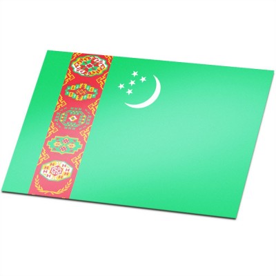 Vlag Turkmenistan - 1