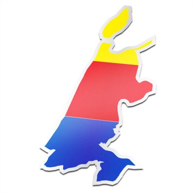 Provincie sticker Noord-Holland - 1
