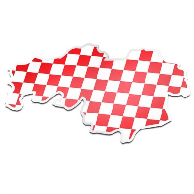 Provincie sticker Noord-Brabant - 1