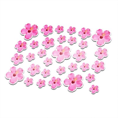Fiets stickers bloemen set 9 - 1
