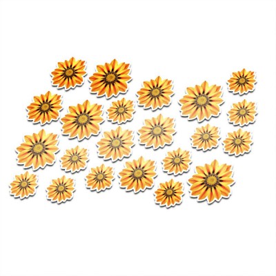 Fietssticker bloemen set 11 - 1 Fietssticker bloemen set 11 - 1