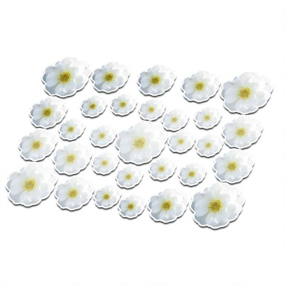 Fiets sticker bloemen set 12 - 1