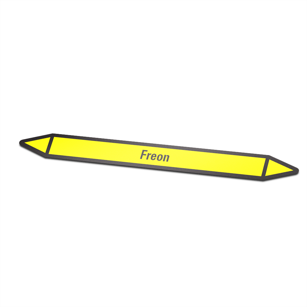 Freon Icon Sticker Pipe Marking - 1