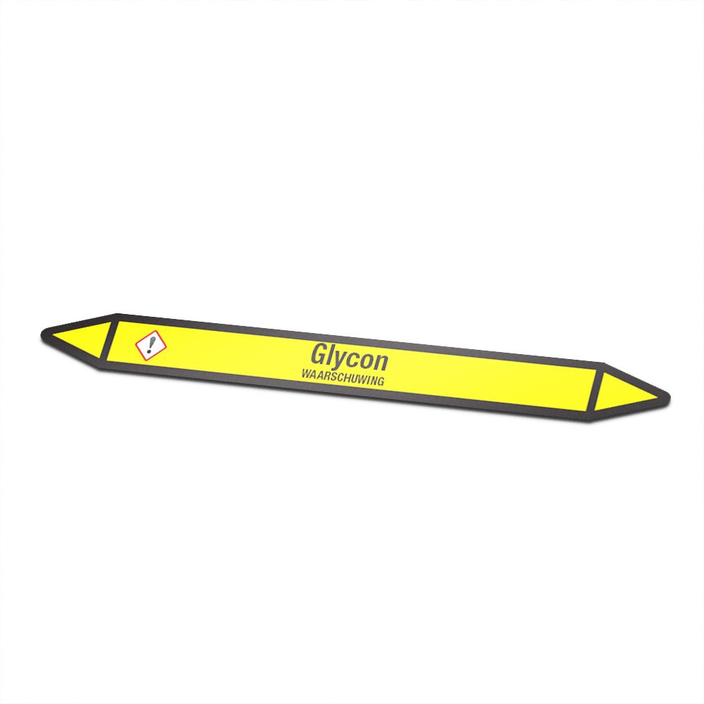 GlycOn Icon-Aufkleber Rohrmarkierung - 1