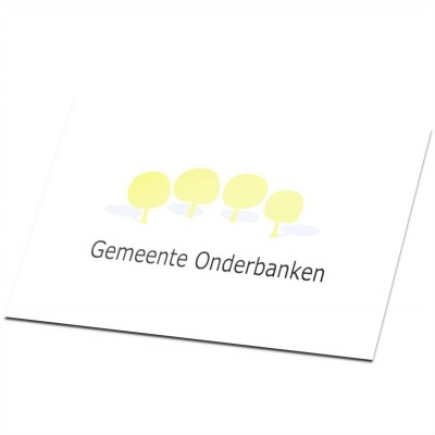 Gemeente vlag Onderbanken - 1
