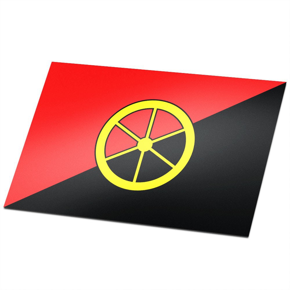 Gemeindeflagge Aalburg - 1