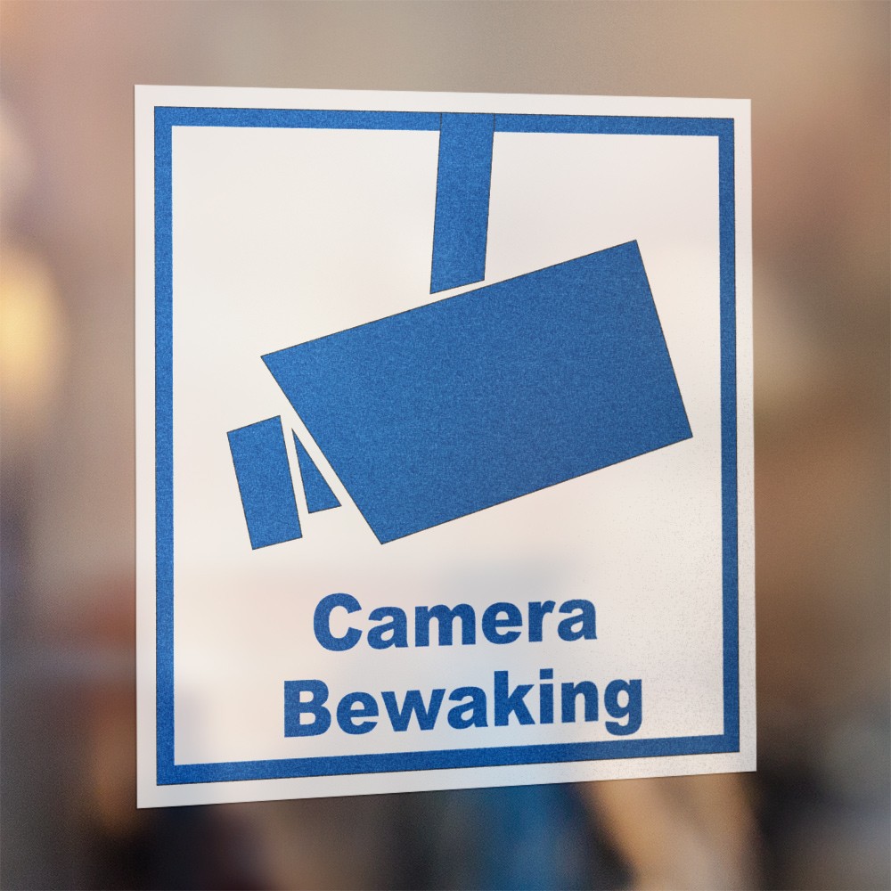 Camera Bewaking stickers - 2