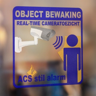 Object bewakingsticker - 3