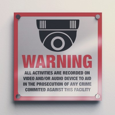 Alle activiteiten worden opgenomen sticker Engels - 4 Alle activiteiten worden opgenomen sticker Engels - 4