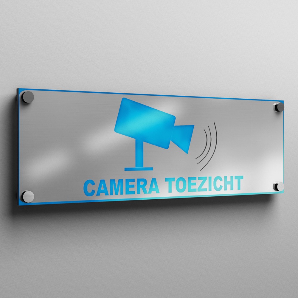 Camera toezicht stickers - 4