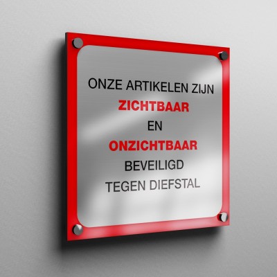 Onze artikelen zijn zichtbaar en onzichtbaar beveiligd - 4 Onze artikelen zijn zichtbaar en onzichtbaar beveiligd - 4