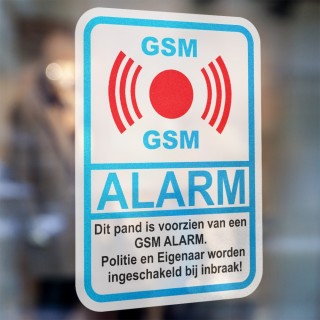 Calcomanía de alarma GSM - 2