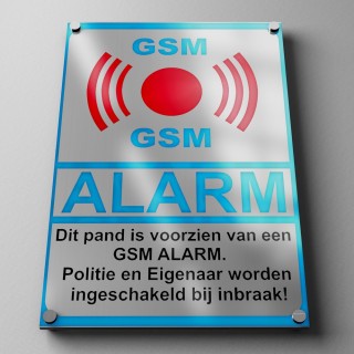 GSM Alarm sticker - 4