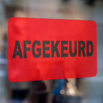 Afgekeurd Stickers Pictogrammen - 2