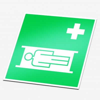 Brancard sticker - 1