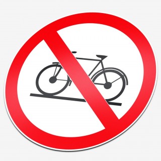 Verboden fietsen te plaatsen - 1