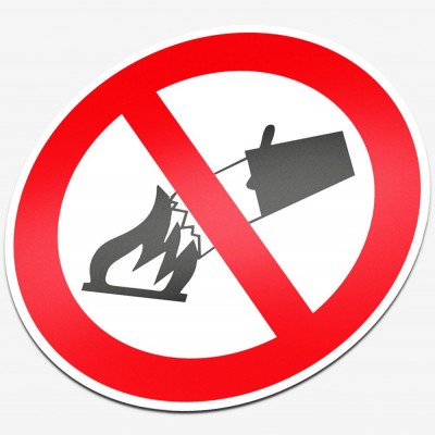 Verboden te blussen met water - 1