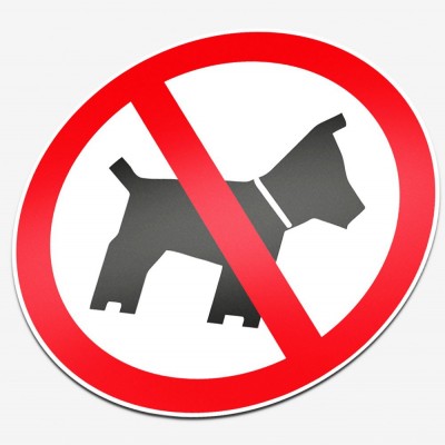 Verboden voor honden 1 - 1