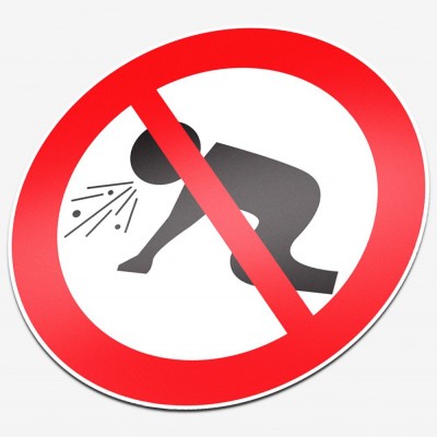 Verboden te spugen - 1