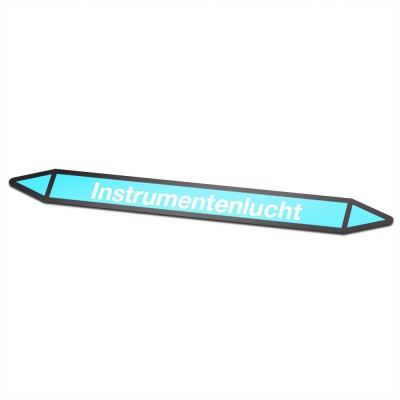 Instrumentenlucht Pictogramsticker Leidingmarkering - 1