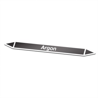 Argon Pictogramsticker Leidingmarkering - 1