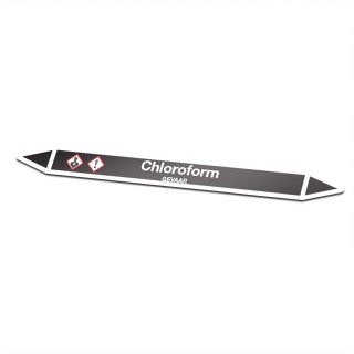 Chloroform Icon Sticker Pipe Marking - 1