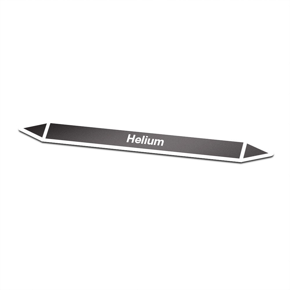Helium Pictogramsticker Leidingmarkering - 1