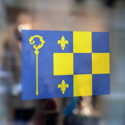 Gemeente vlag Heumen - 2