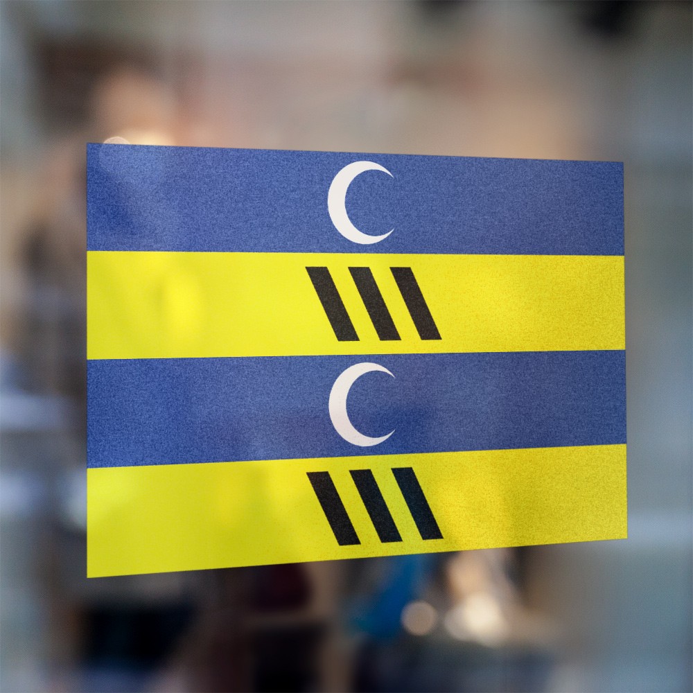 Gemeindeflagge Ameland - 3