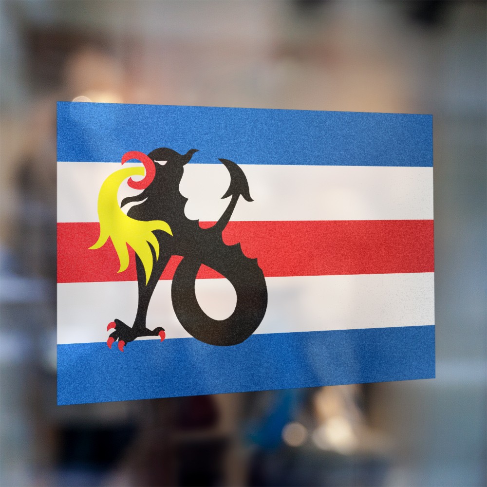 Gemeente vlag Slochteren - 3