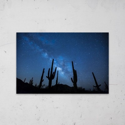 Desert Night Sky op Aluminium - 1
