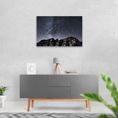 Dark Mountains Bright Stars op Aluminium - 2 Dark Mountains Bright Stars op Aluminium - 2