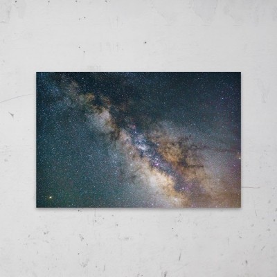 Field of Stars op Aluminium - 1