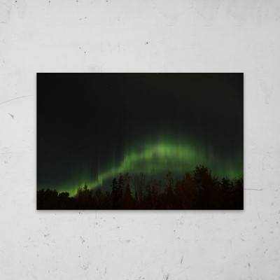 Green Aurora op Aluminium - 1