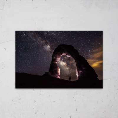 Arch and Stars op Aluminium - 1