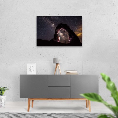 Arch and Stars op Aluminium - 2