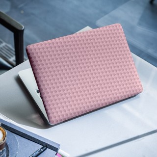 Carbon Pink Laptop-Aufkleber – 1