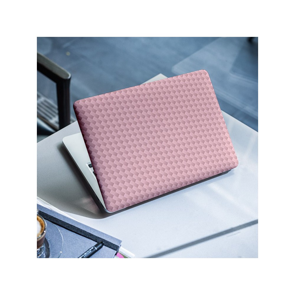 Carbon Pink Laptop-Aufkleber – 1