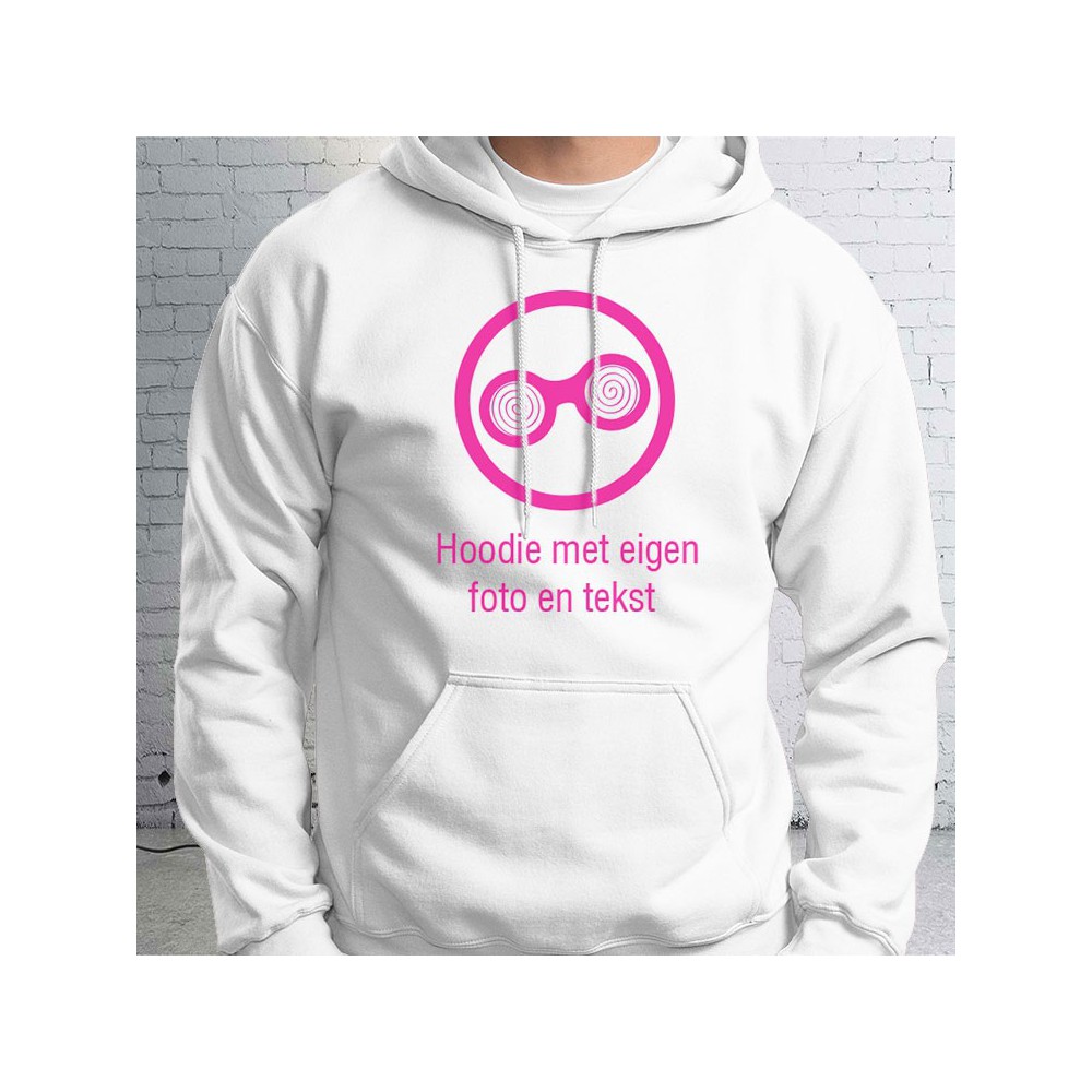 Hoodie Printed with your own photo and text - 1