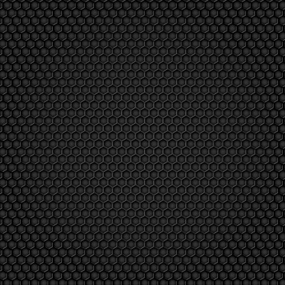 Honeycomb Zwart Laptop Sticker - 2