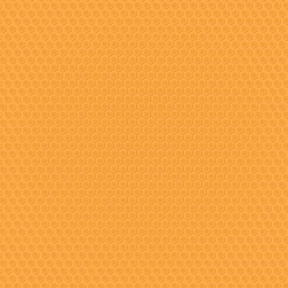 Honeycomb Donker Oranje Laptop Sticker - 2