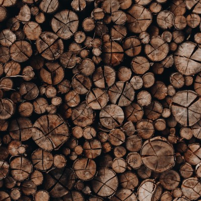 Deursticker Gehakt Hout - 2