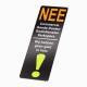 Nee Nee geen colportage Stickers Geen Geld