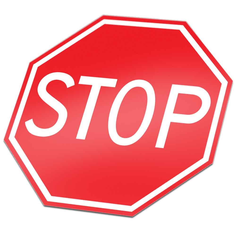 Reageer Tegenhanger gijzelaar B07 Stop en verleen voorrang verkeersbord sticker kopen? - Stickermaster
